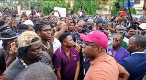 Makinde Vows No Deal With Terrorists as VDM Leads Protest Over Oyo School Abduction