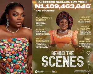 Funke Akindele - Behind the Scenes