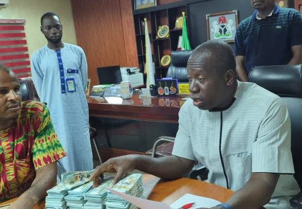 EFCC counterfeit $212,200 Kano